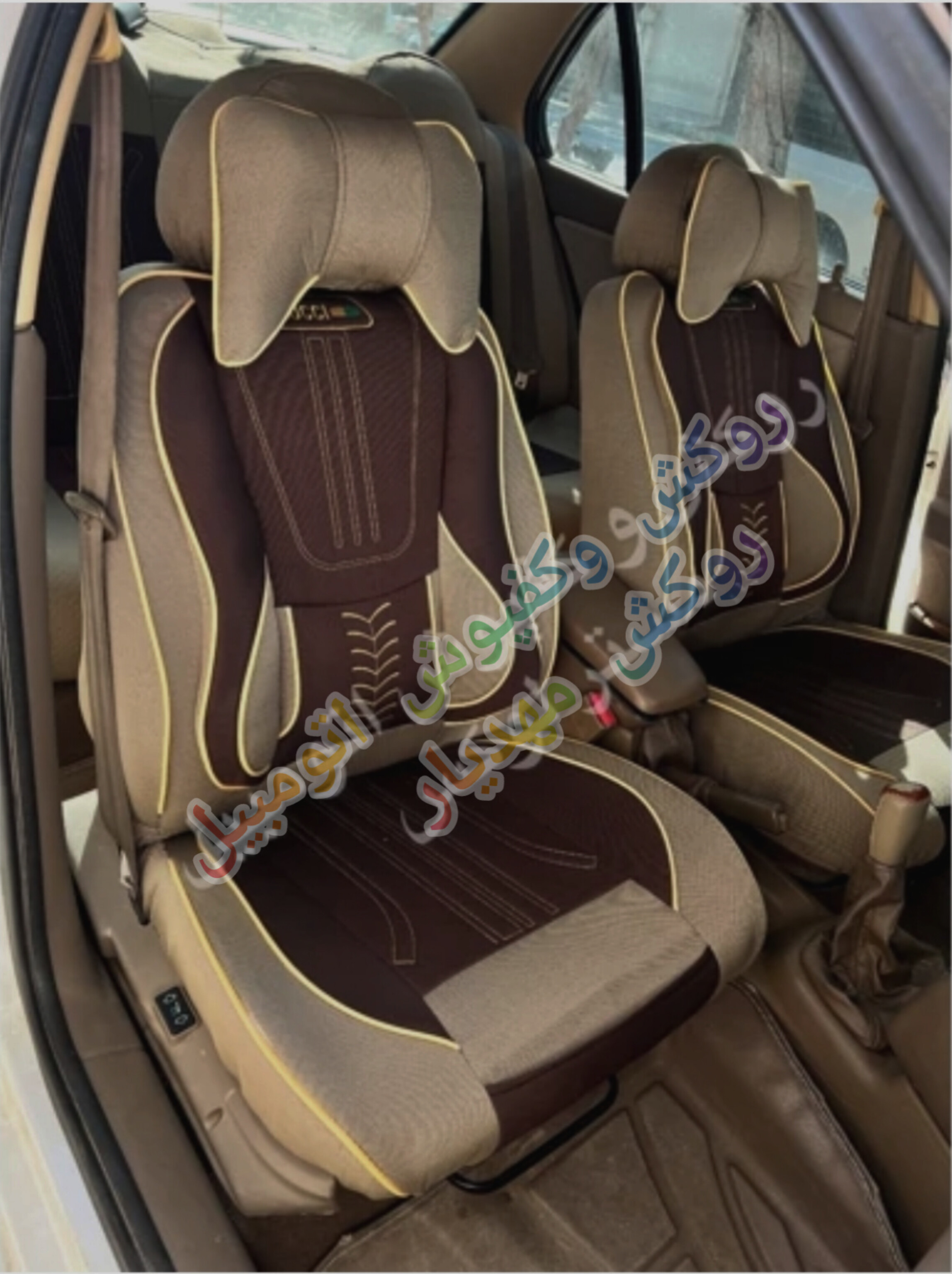 روکش صندلی خودرو سمند طرح گوچی vipپارچه جودون برزنت سنگین (پرند روکش)